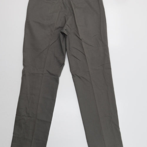 M&S Mens Green   Chino Trousers Size 32 L33 in