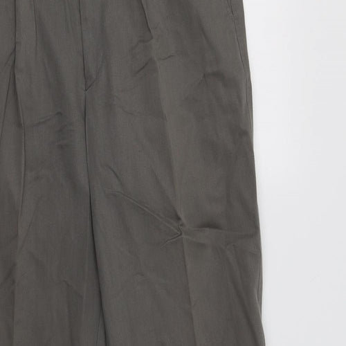 M&S Mens Green   Chino Trousers Size 32 L33 in