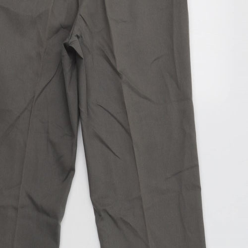 M&S Mens Green   Chino Trousers Size 32 L33 in