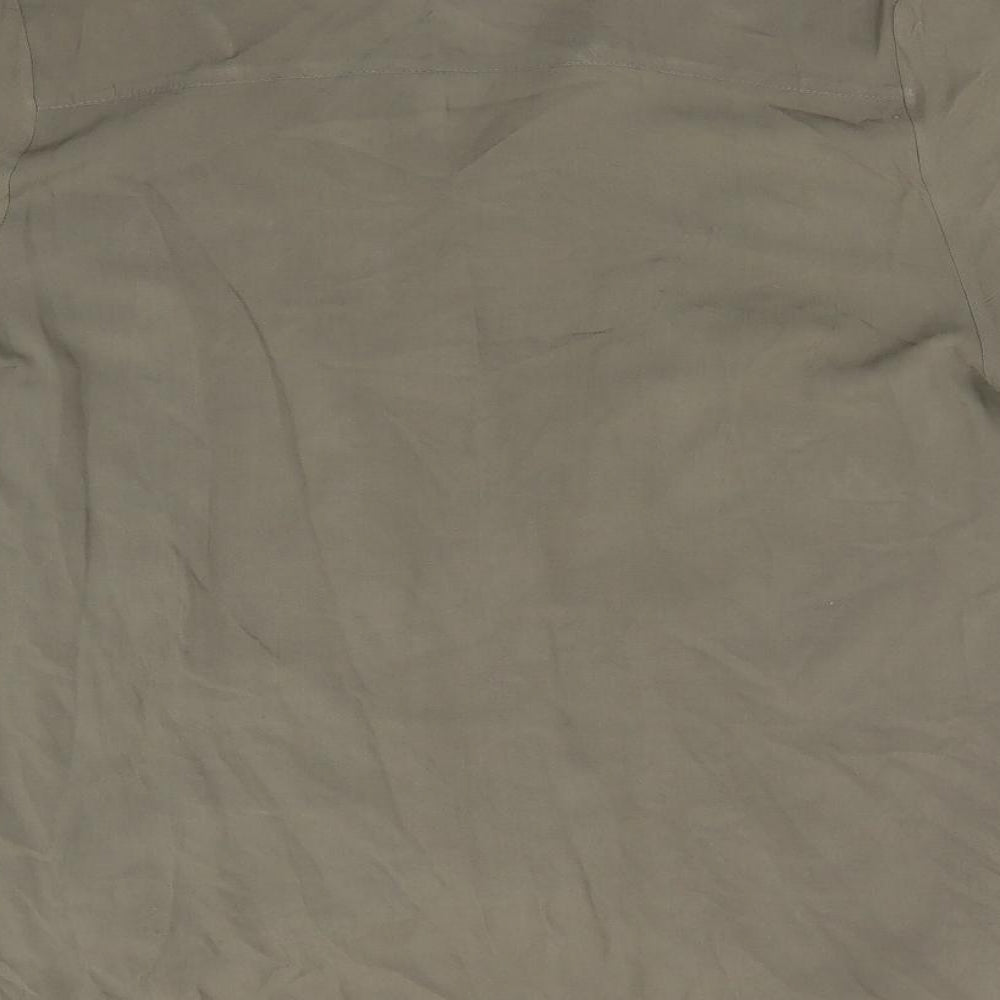 Miss Selfridge Womens Green   Basic Blouse Size 14
