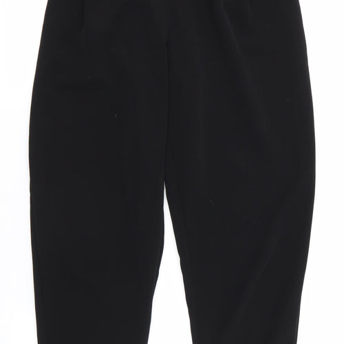 FOREVER 21 Womens Black   Trousers  Size S L26 in - elasticated back