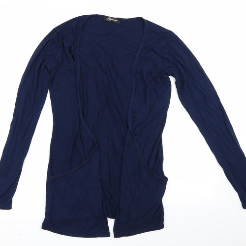 Stylewise Womens Blue   Cardigan Jumper Size 16