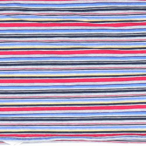 Mothercare Boys Red Striped  Basic Casual Size 9-12 Months  - Red White Blue Grey Stripe