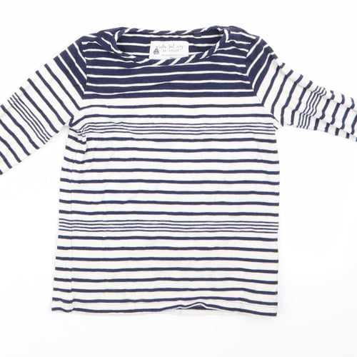 Let's Sail Away by Next Girls Blue Striped  Basic Casual Size 5 Years  - Blue and white stripe