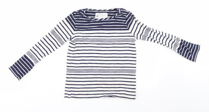 Let's Sail Away by Next Girls Blue Striped  Basic Casual Size 5 Years  - Blue and white stripe