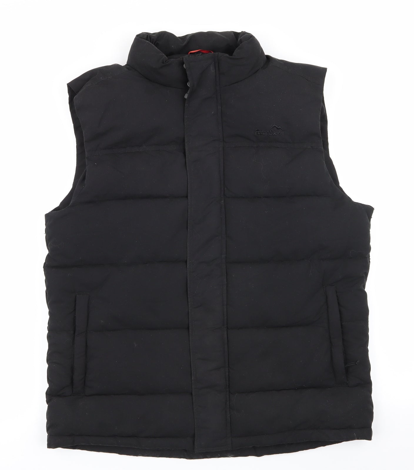 Peter Storm Mens Black   Gilet Waistcoat Size M  - Heavy Padding