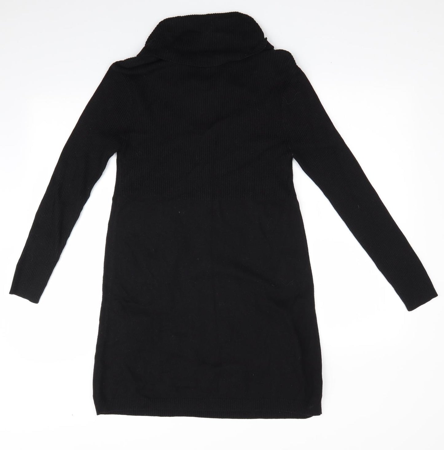 BHS Womens Black   Jumper Dress  Size 14