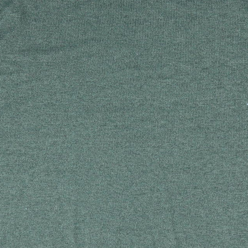TU Womens Green   Pullover Jumper Size 16  - Crinkle edge hem cuffs and neck