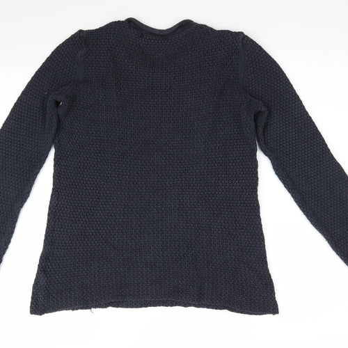 VILA Womens Blue   Pullover Jumper Size M