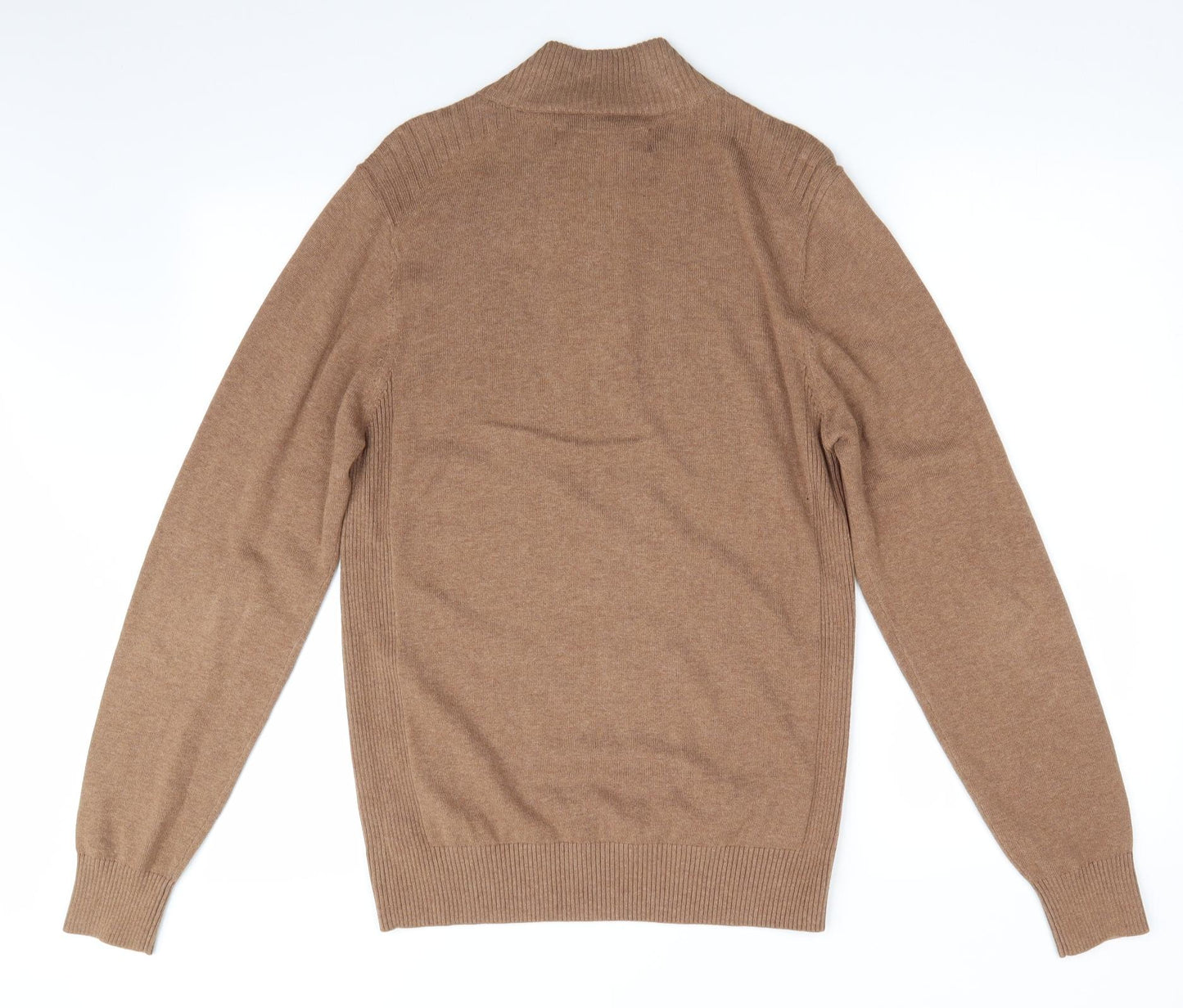 NEXT Mens Brown   Henley Jumper Size S