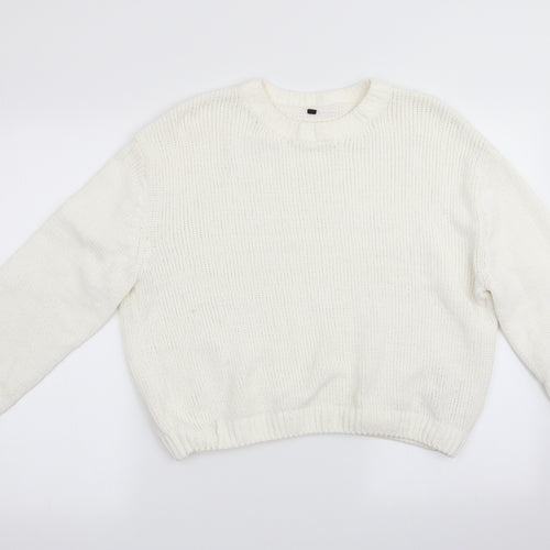 Preworn Womens Ivory   Pullover Jumper Size M
