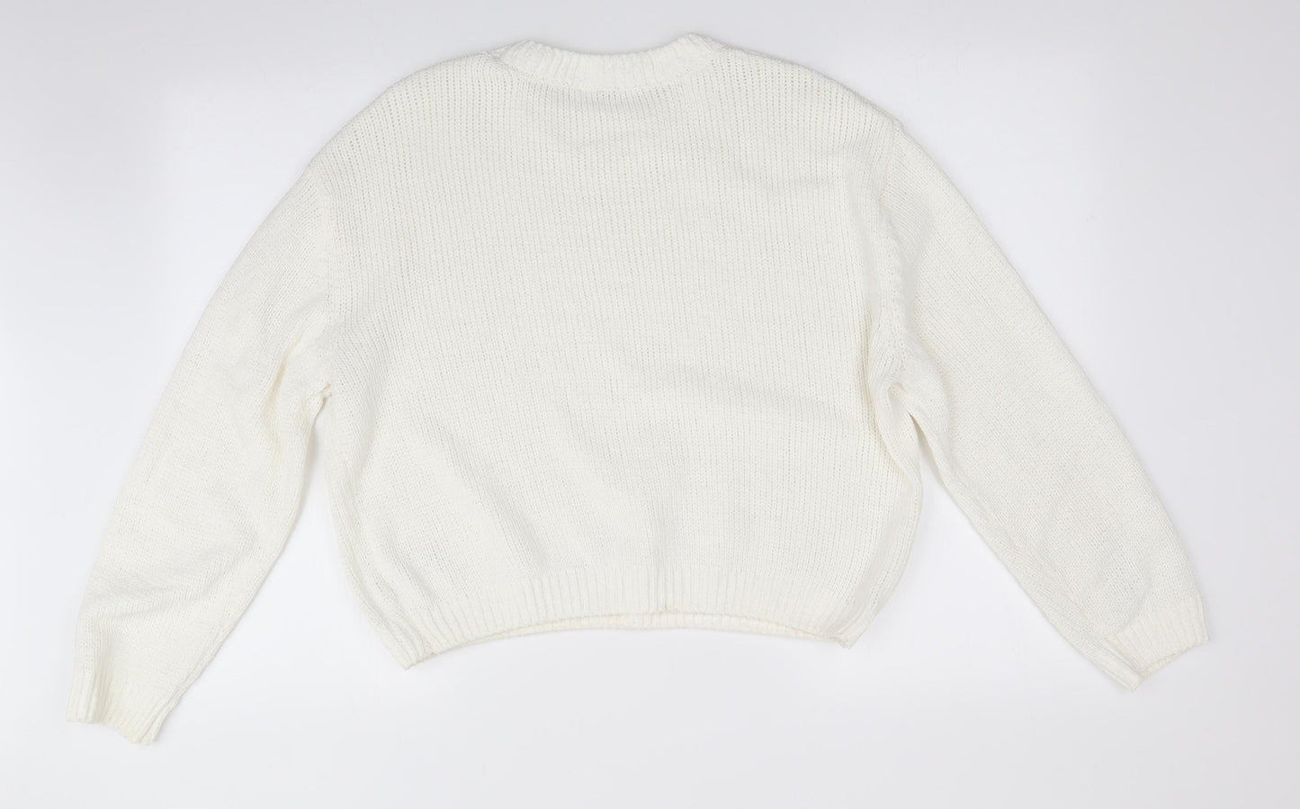 Preworn Womens Ivory   Pullover Jumper Size M