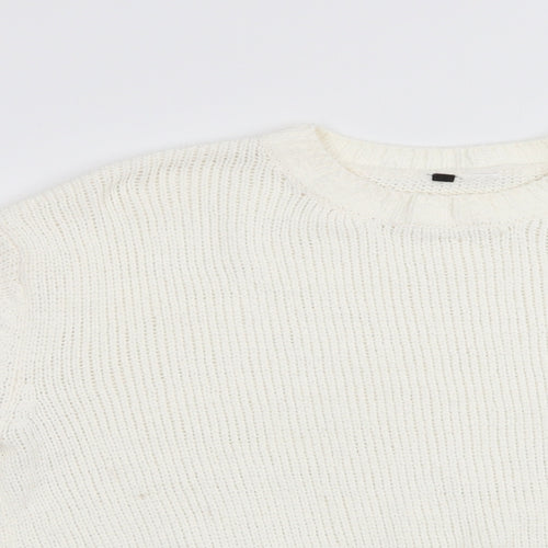 Preworn Womens Ivory   Pullover Jumper Size M