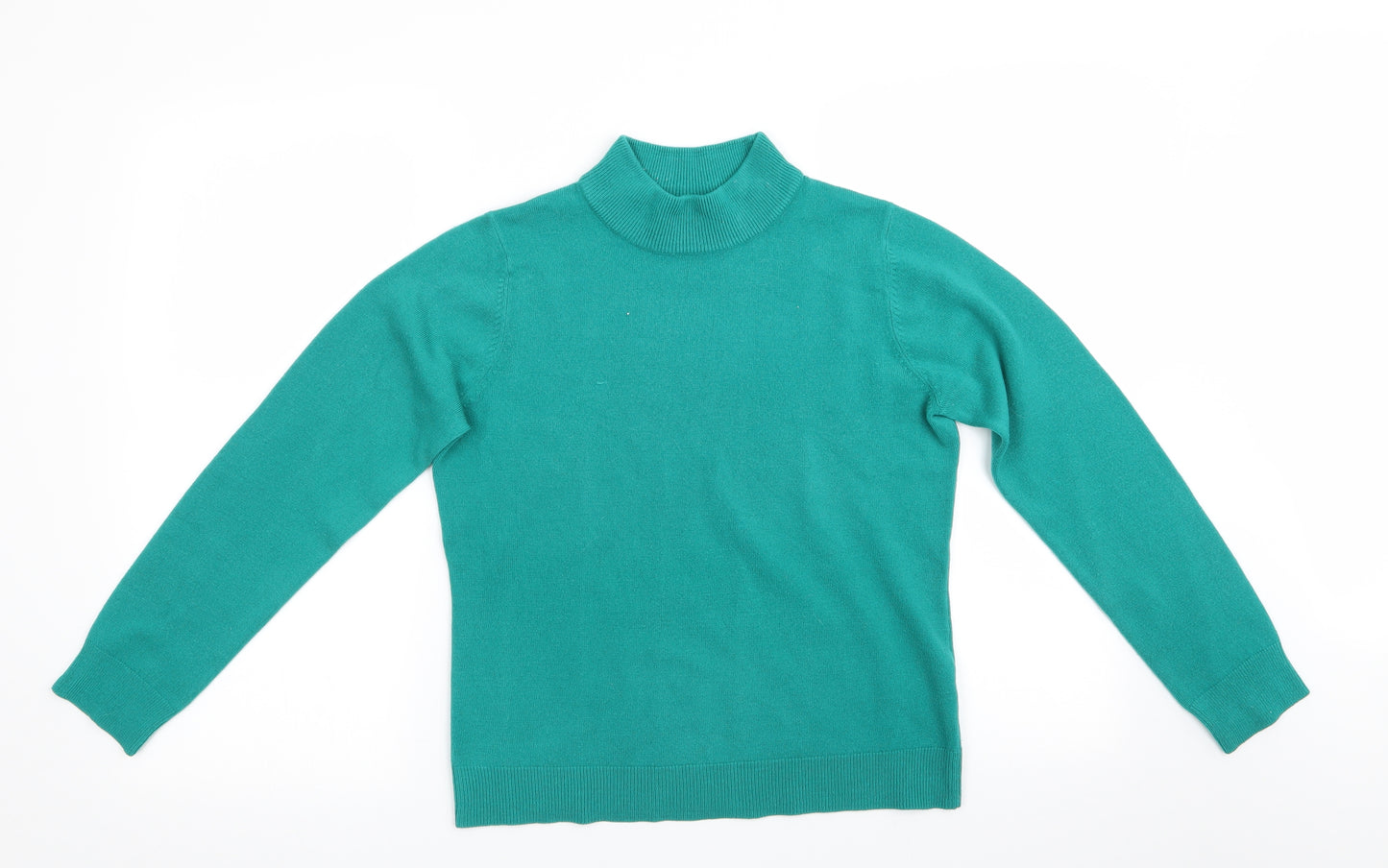 Petite by BHS Womens Green   Pullover Jumper Size 10  - Emerald Green