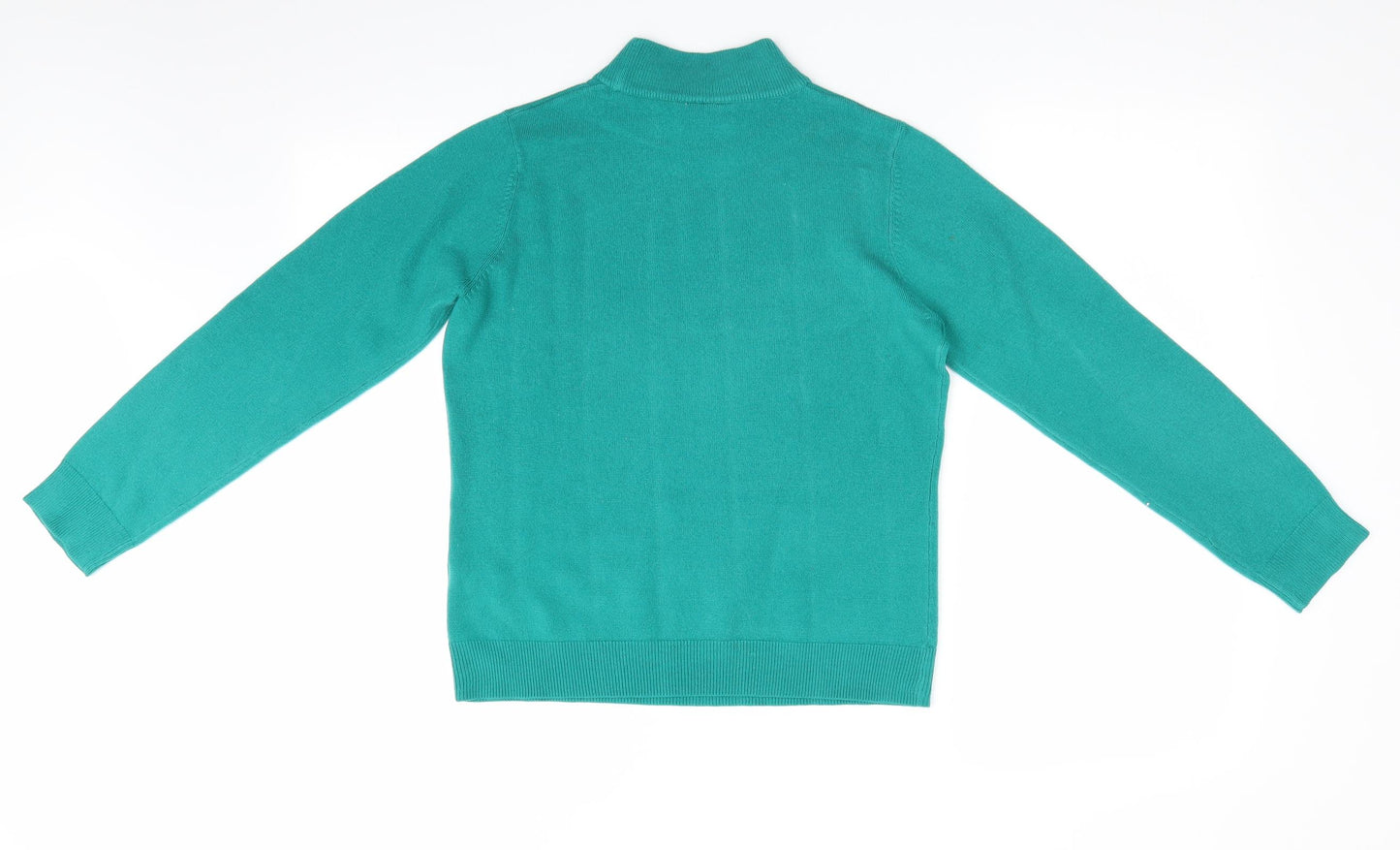 Petite by BHS Womens Green   Pullover Jumper Size 10  - Emerald Green