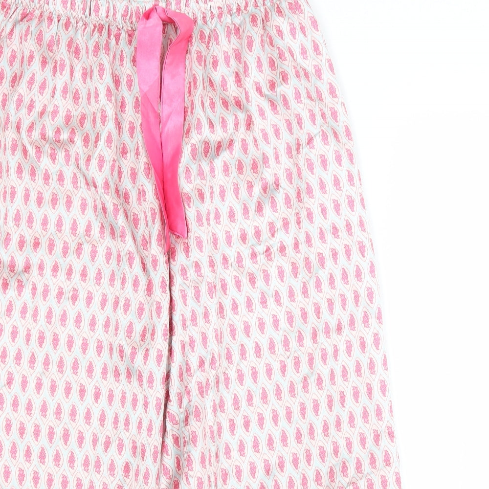 Preworn Womens Pink Argyle/Diamond   Pyjama Pants Size 18