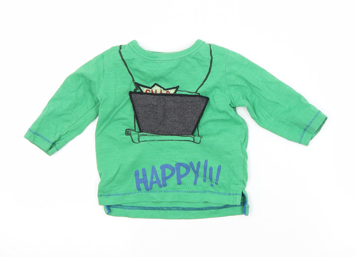 NEXT Baby Green Basic T-Shirt Size 3-6 Months