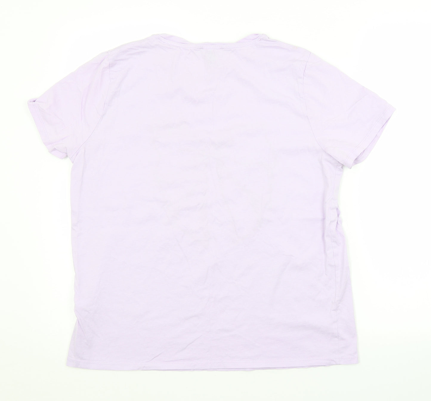 New Look Womens Purple   Basic T-Shirt Size 16