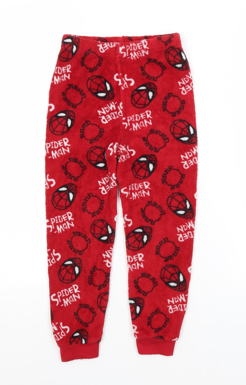 Primark Boys Red Spotted   Pyjama Pants Size 5-6 Years  - SPIDERMAN