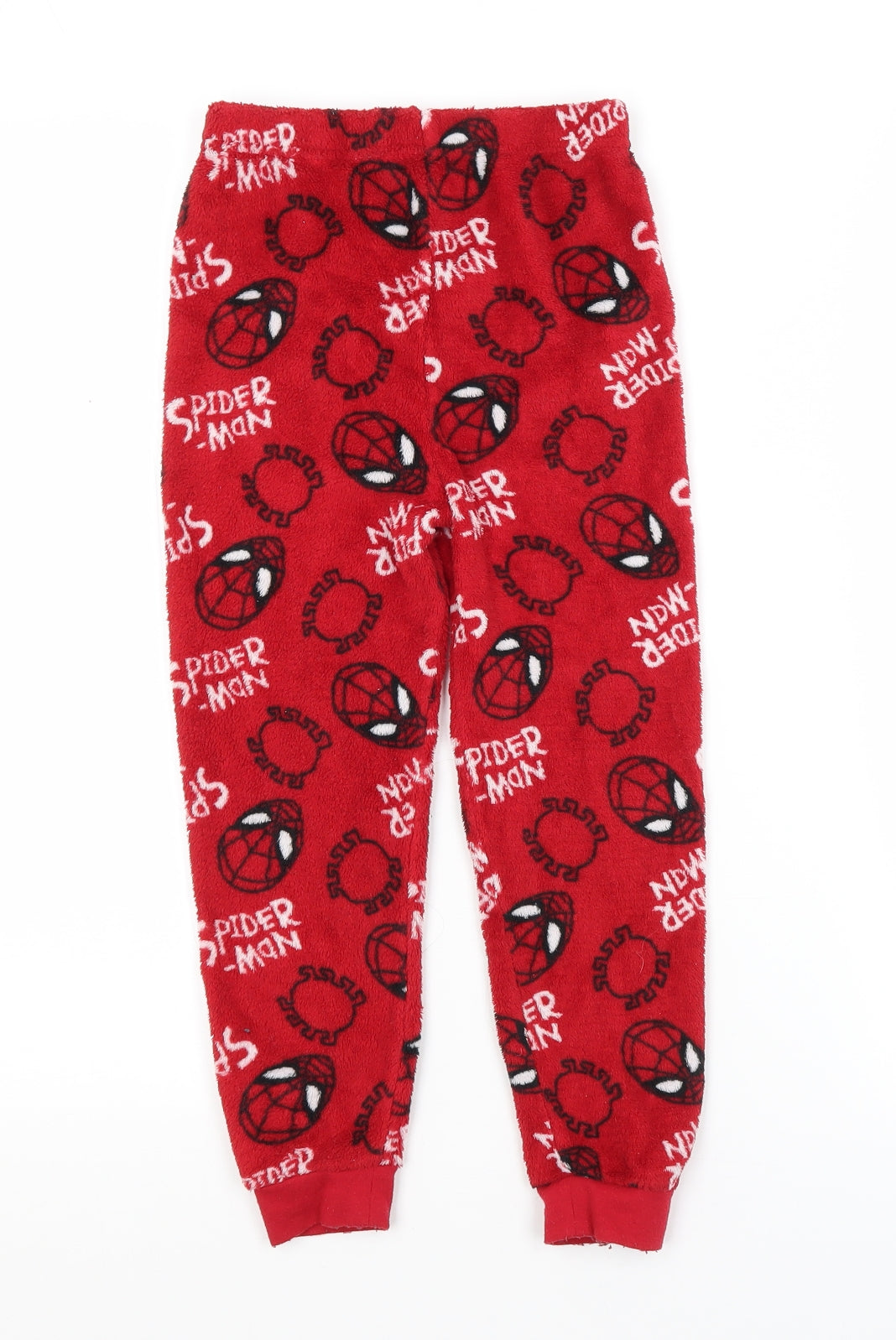 Primark Boys Red Spotted   Pyjama Pants Size 5-6 Years  - SPIDERMAN