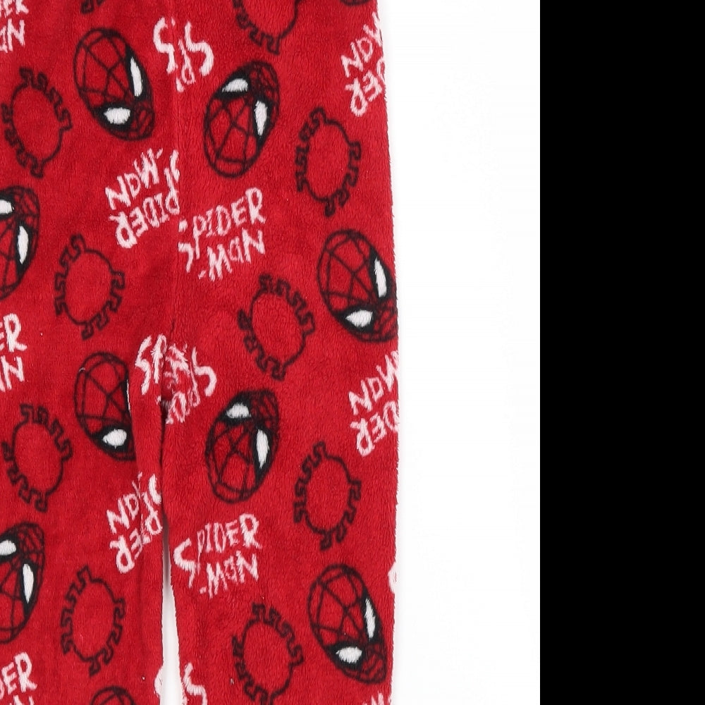 Primark Boys Red Spotted   Pyjama Pants Size 5-6 Years  - SPIDERMAN
