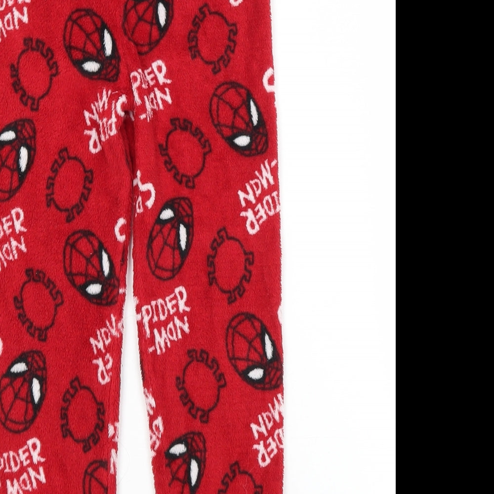 Primark Boys Red Spotted   Pyjama Pants Size 5-6 Years  - SPIDERMAN