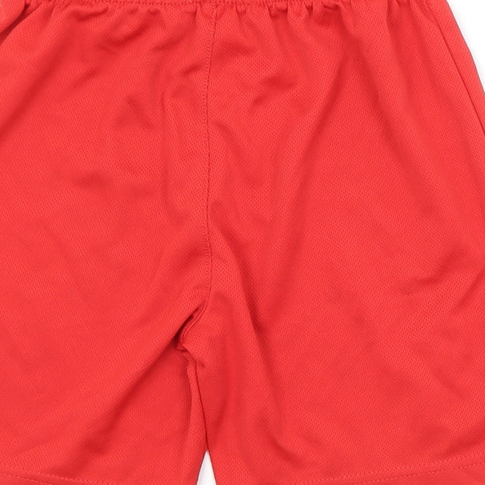 George Boys Red   Sweat Shorts Size 8-9 Years