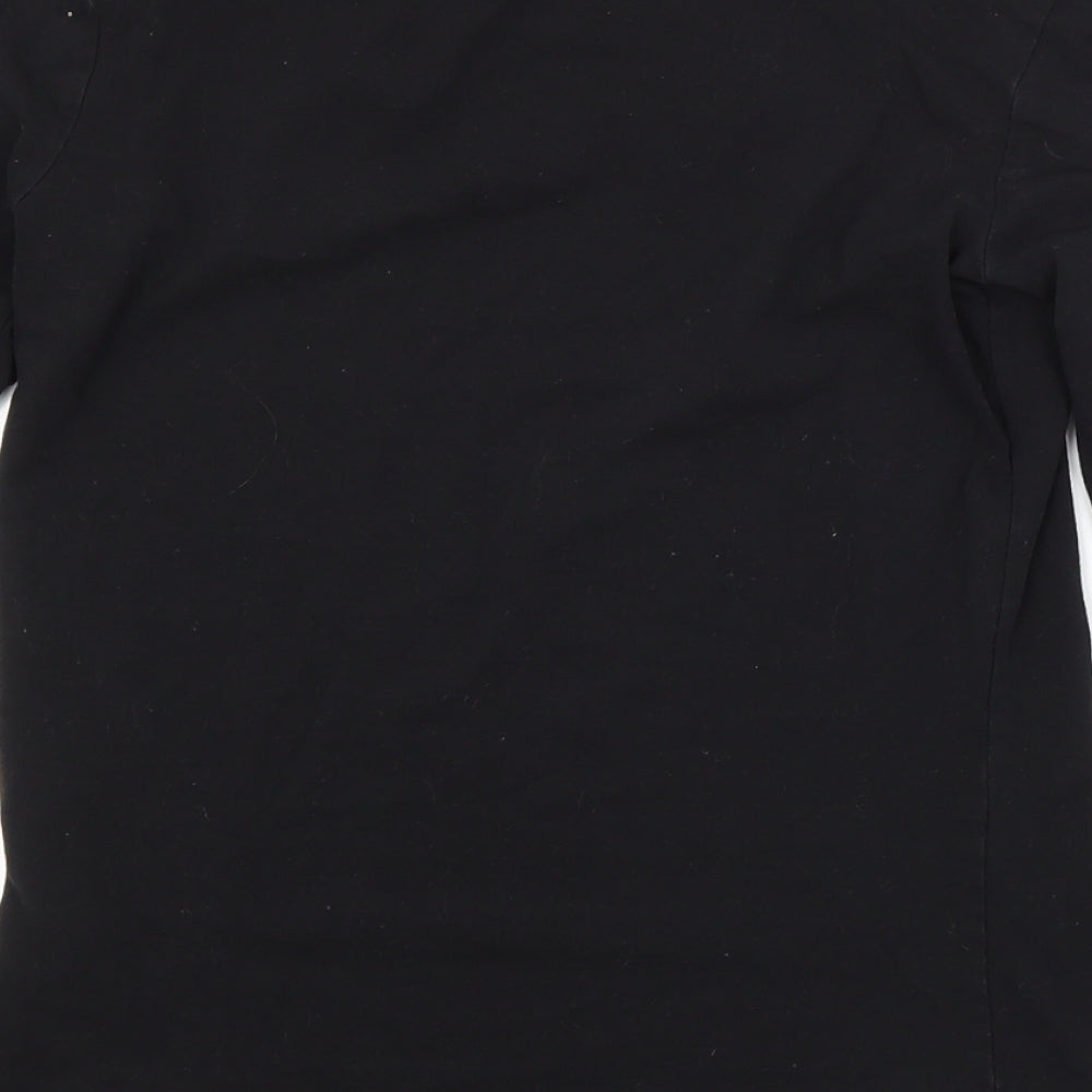 Atmosphere Womens Black   Basic T-Shirt Size 12