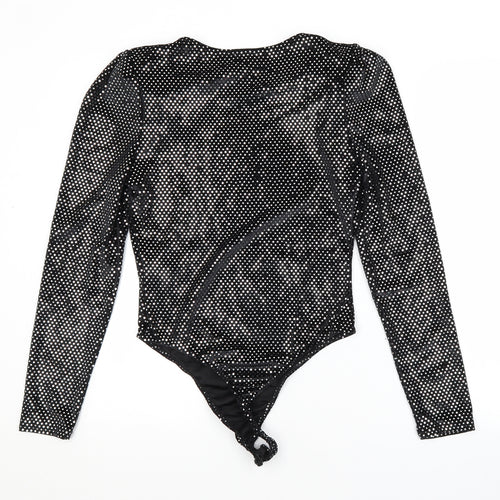 River Island Womens Black   Unitard One-Piece Size 10