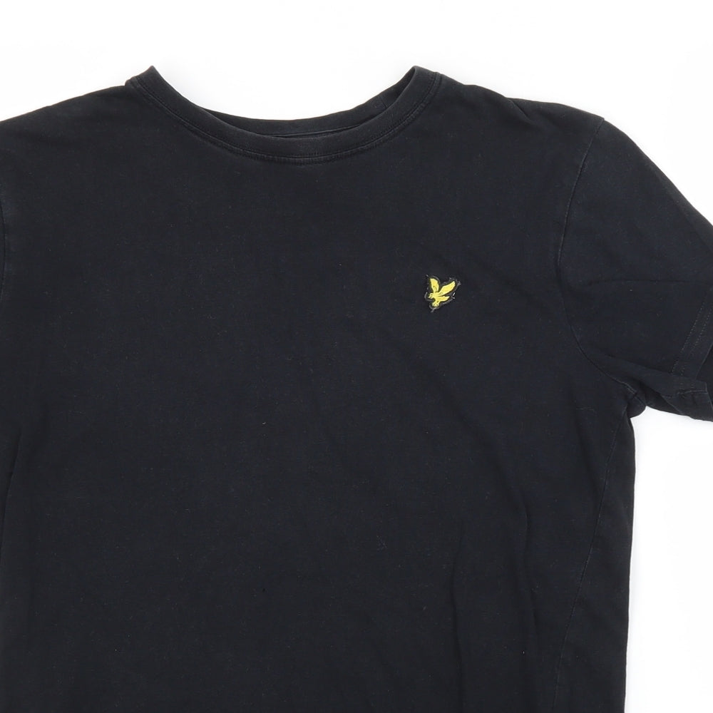 Lyle & Scott Boys Black   Basic T-Shirt Size 14-15 Years