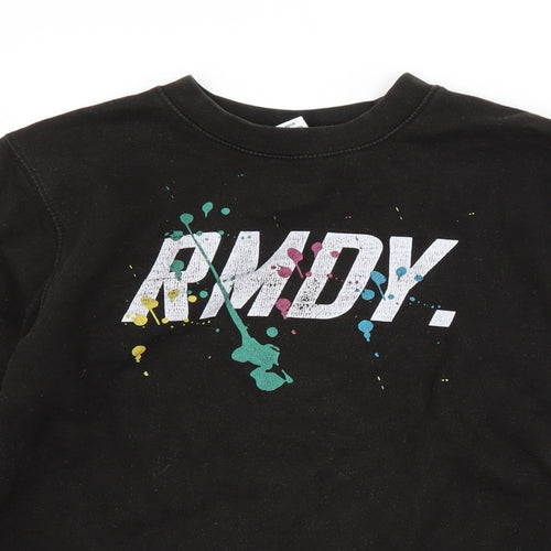RMDY Mens Black   Pullover Sweatshirt