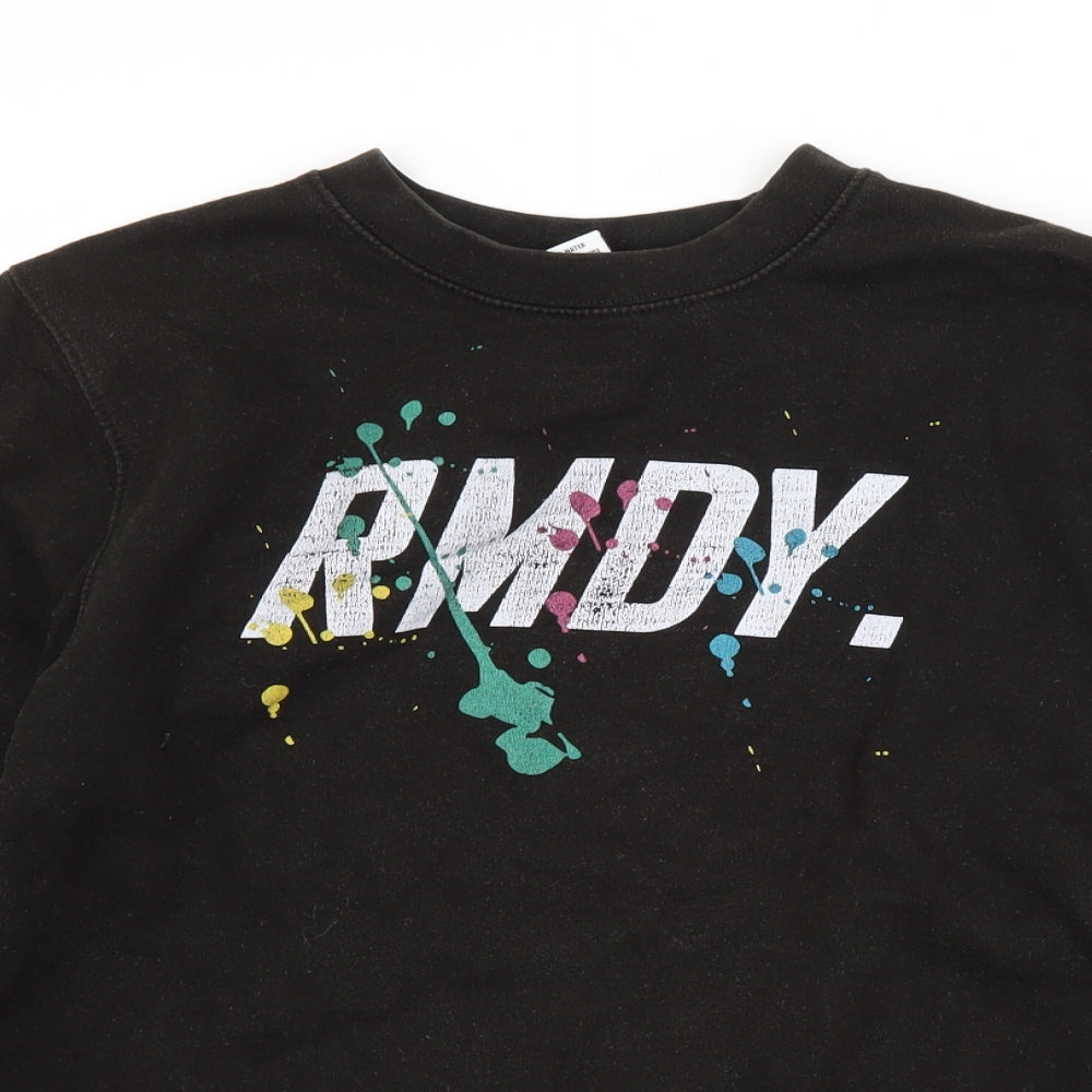 RMDY Mens Black   Pullover Sweatshirt