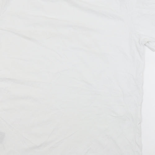 Balmain Mens White    T-Shirt Size XL