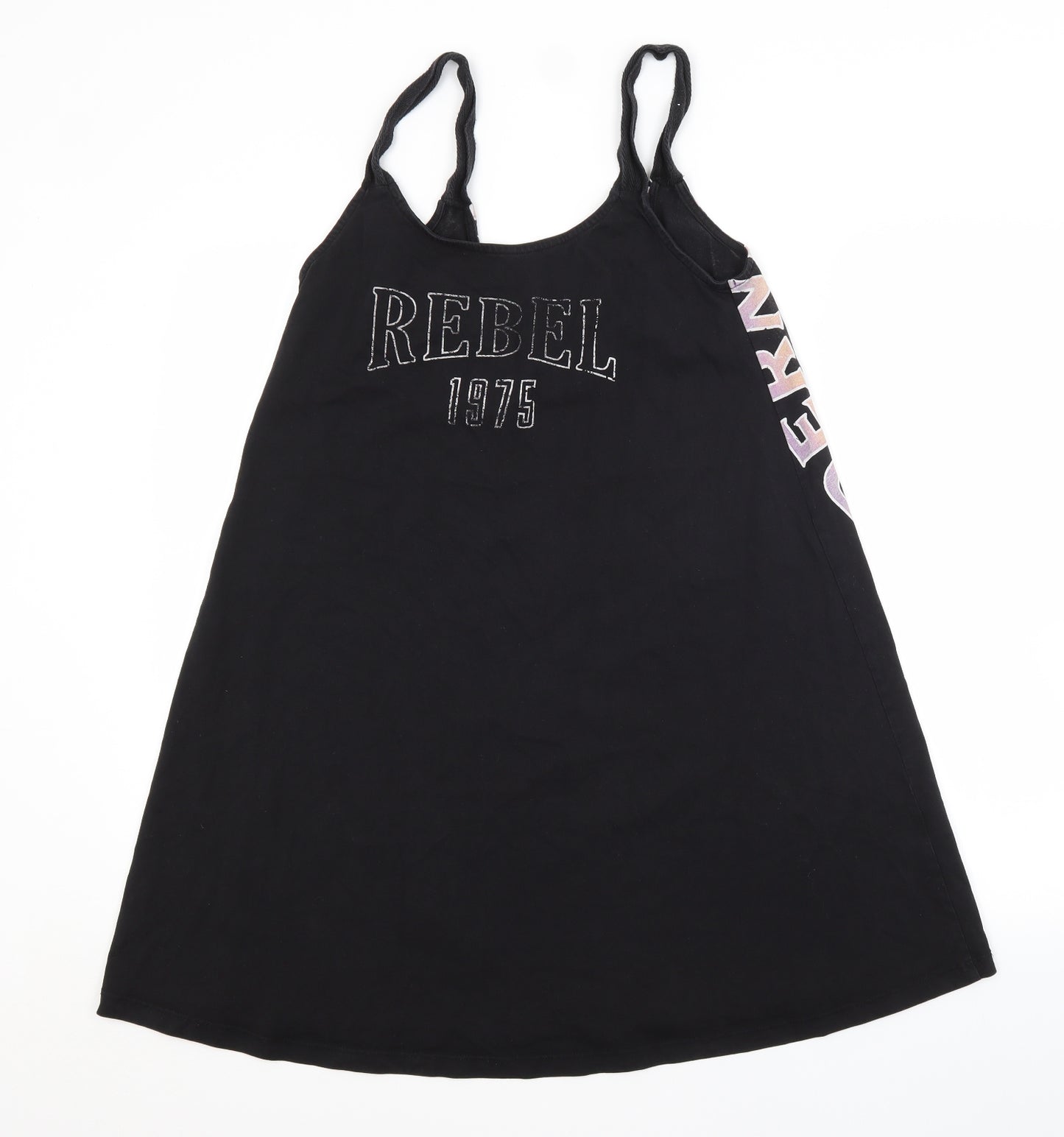 ASOS Womens Black   Tank Dress  Size 8