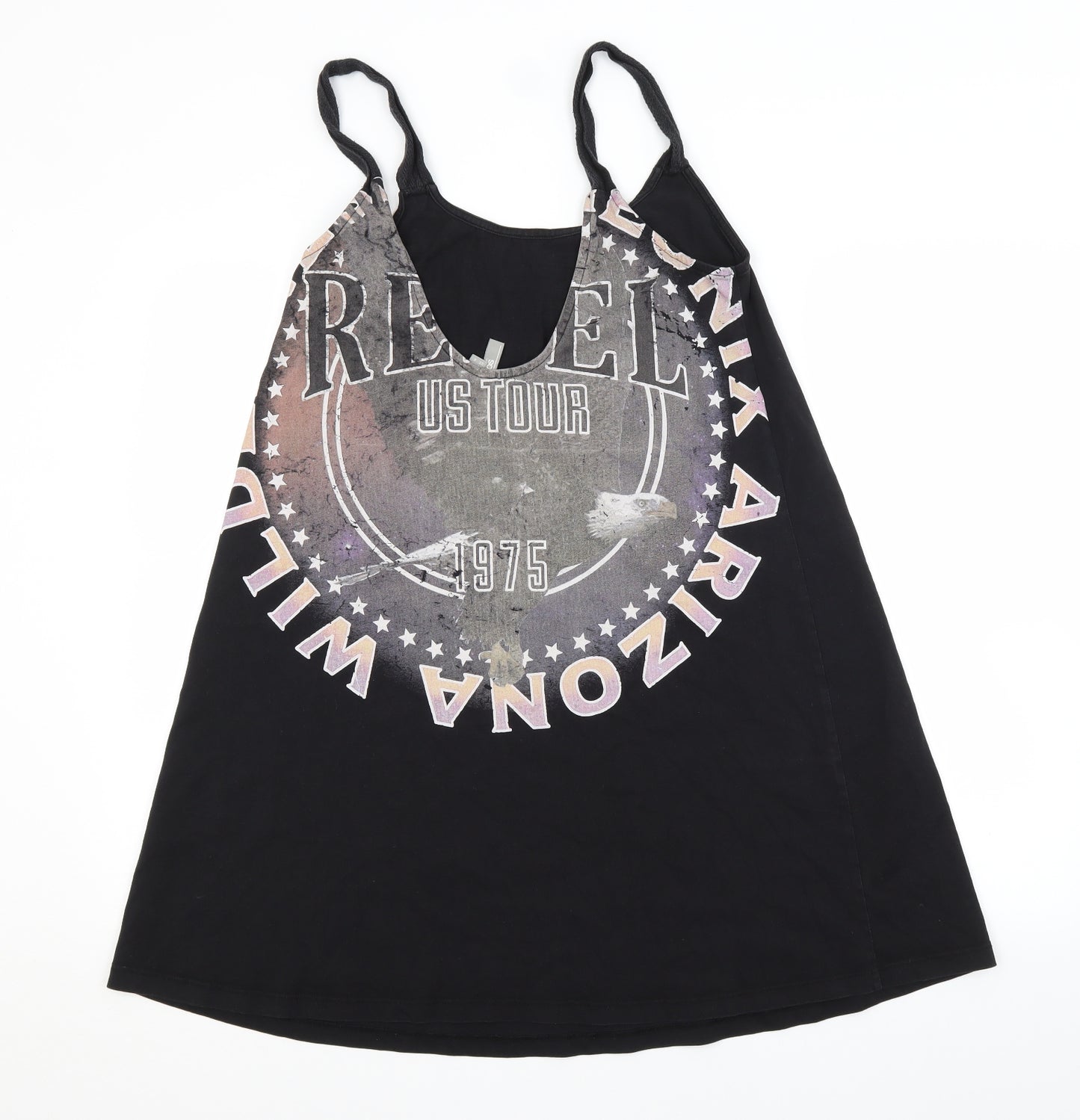 ASOS Womens Black   Tank Dress  Size 8