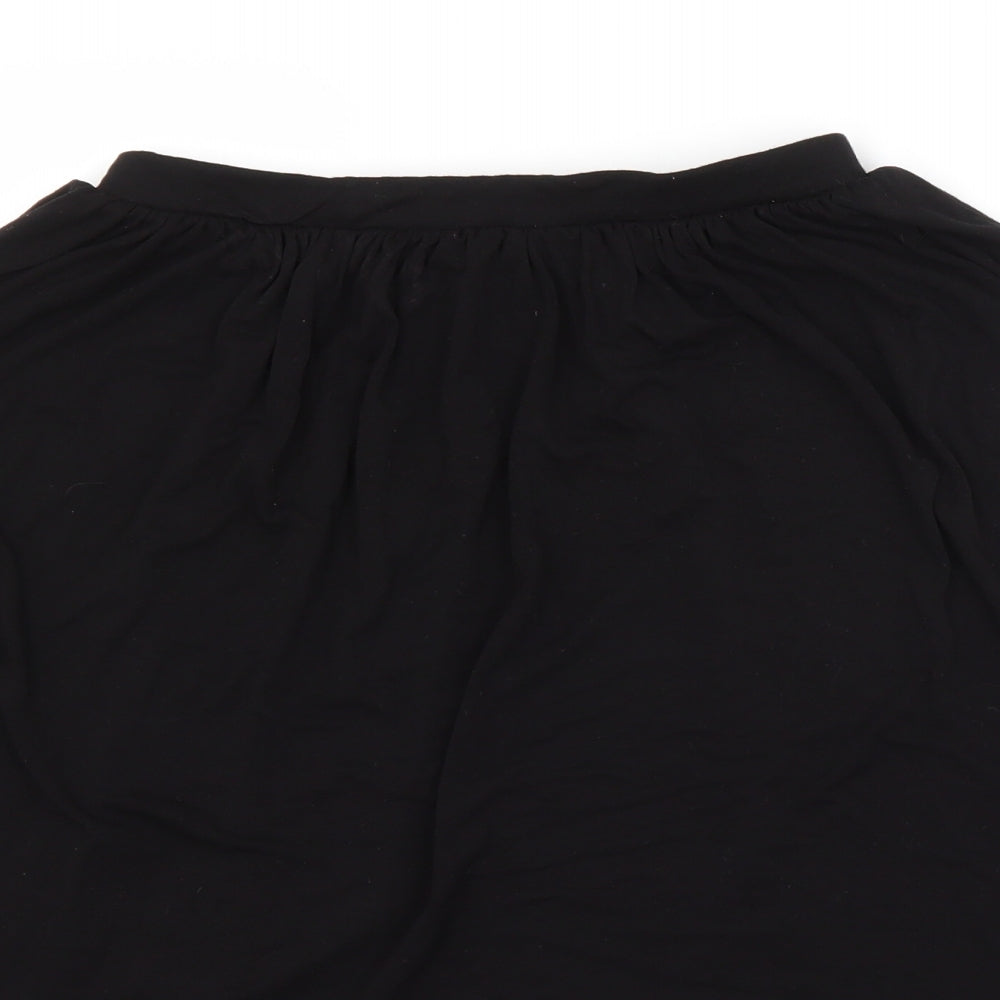 ASOS Womens Black   A-Line Skirt Size 8