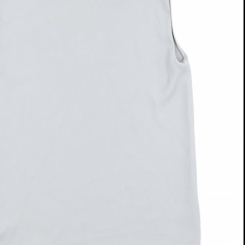 H&M Womens Grey   Basic Blouse Size 4