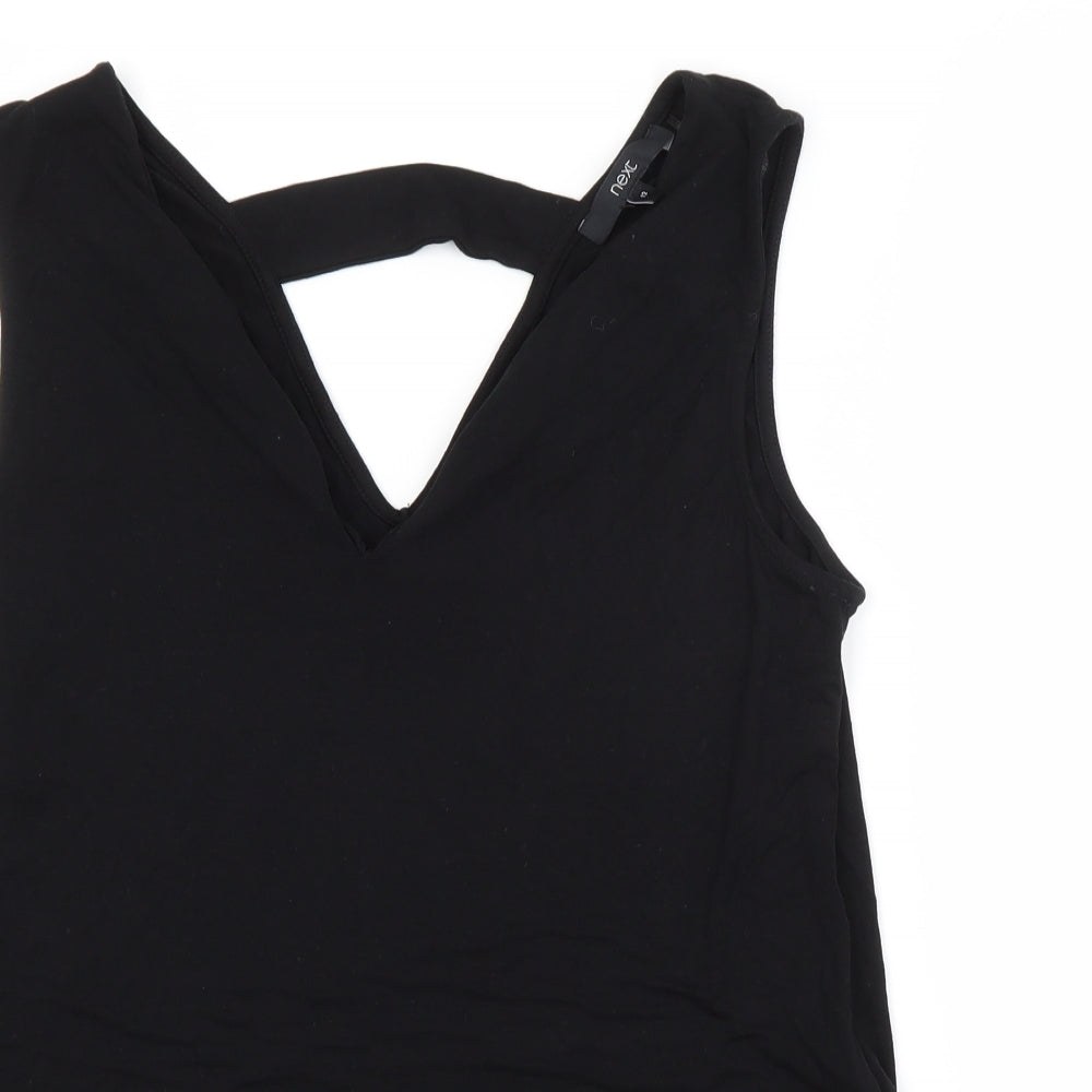 NEXT Womens Black   Basic Blouse Size 12