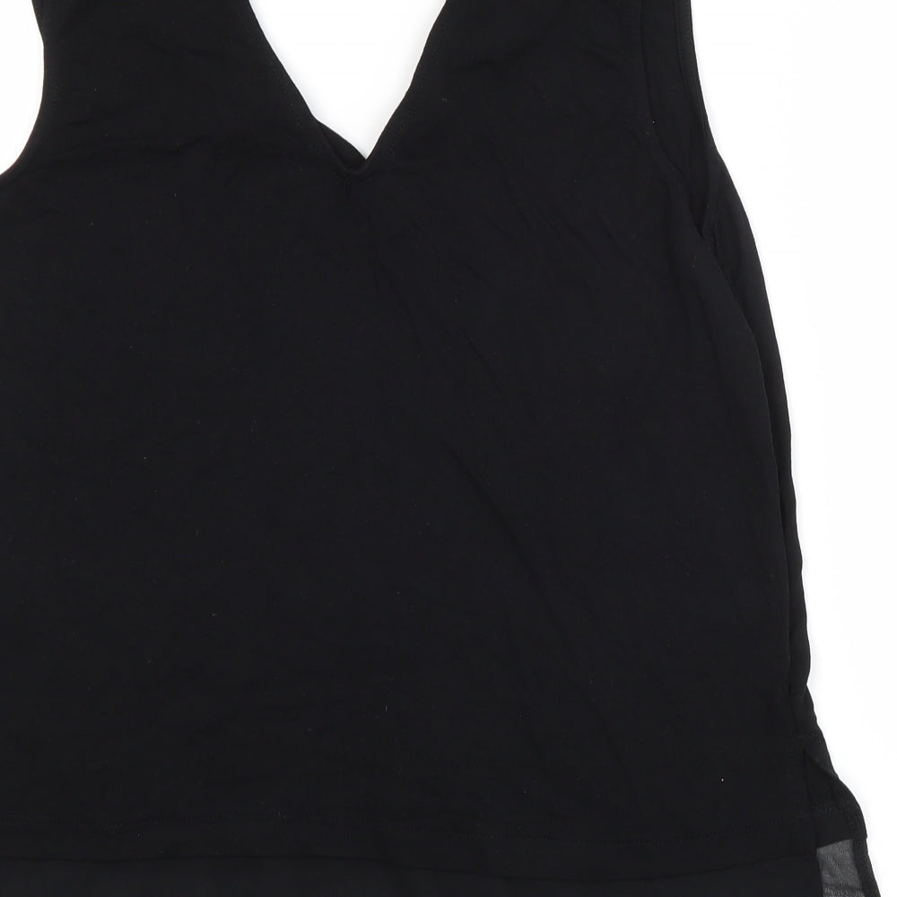 NEXT Womens Black   Basic Blouse Size 12
