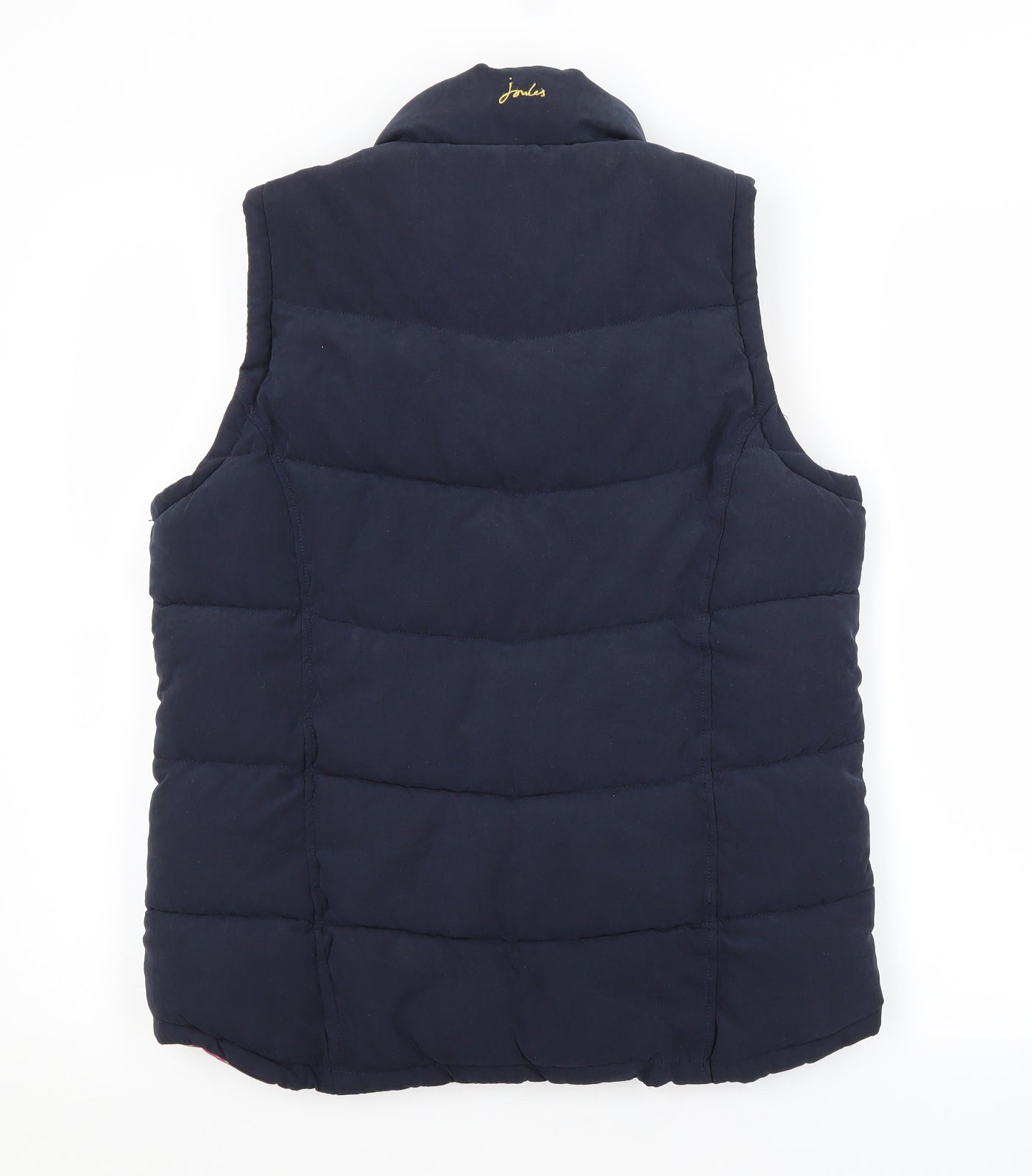 Joules Womens Blue   Puffer Jacket Waistcoat Size 12