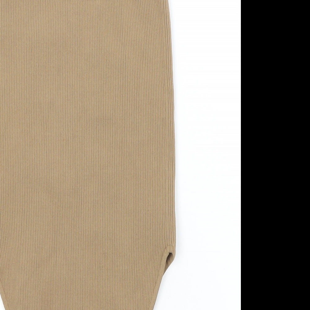 Zara Womens Brown   Unitard One-Piece Size M