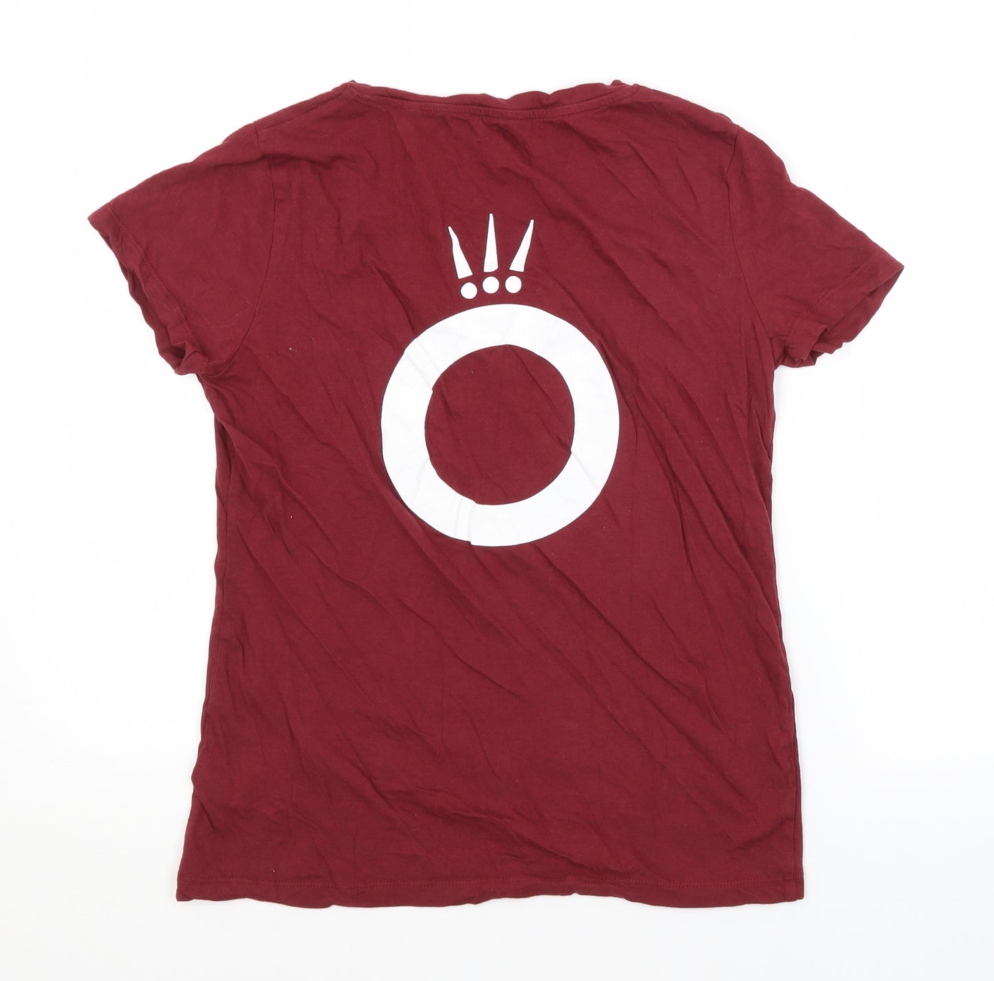 Preworn Womens Red   Basic T-Shirt Size M