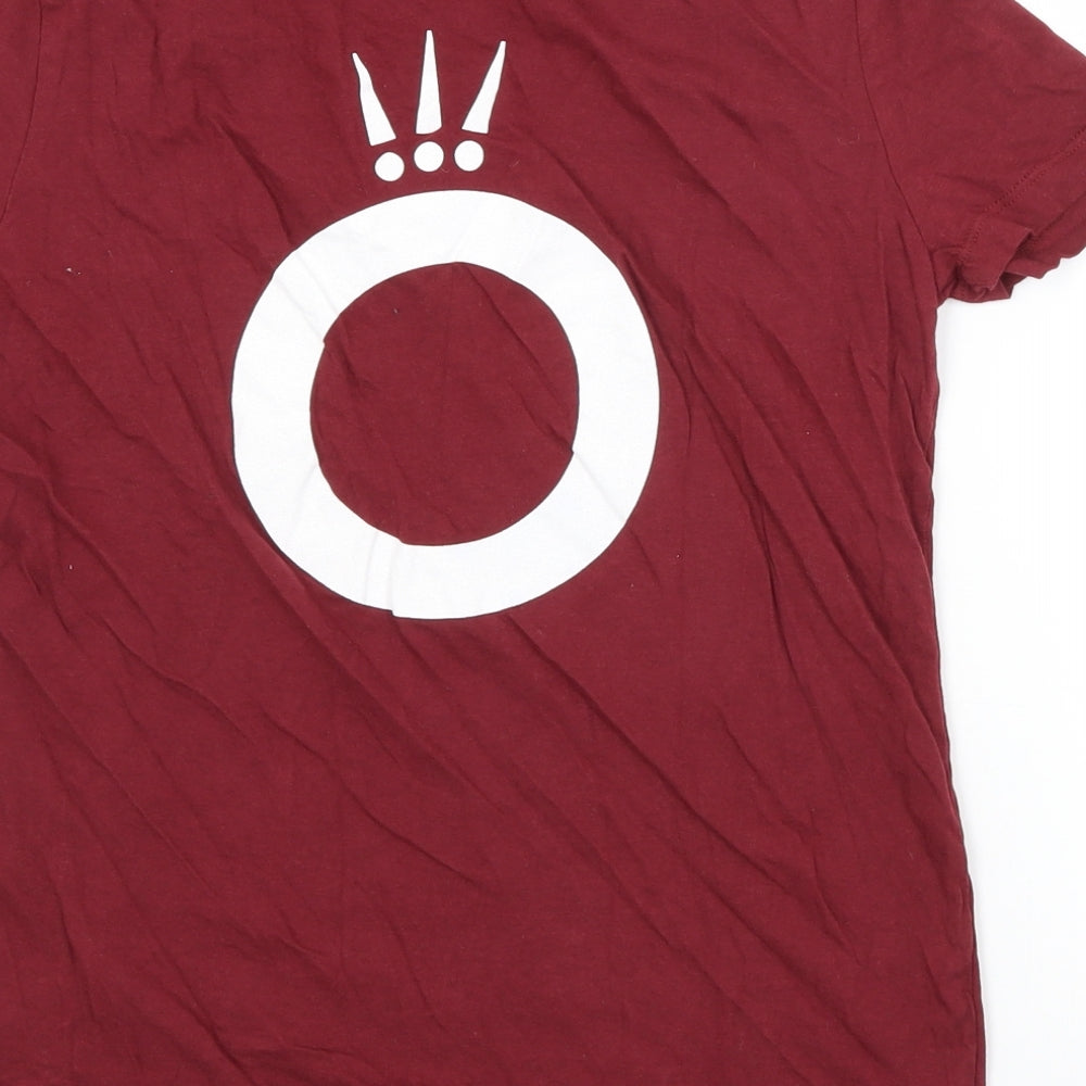 Preworn Womens Red   Basic T-Shirt Size M