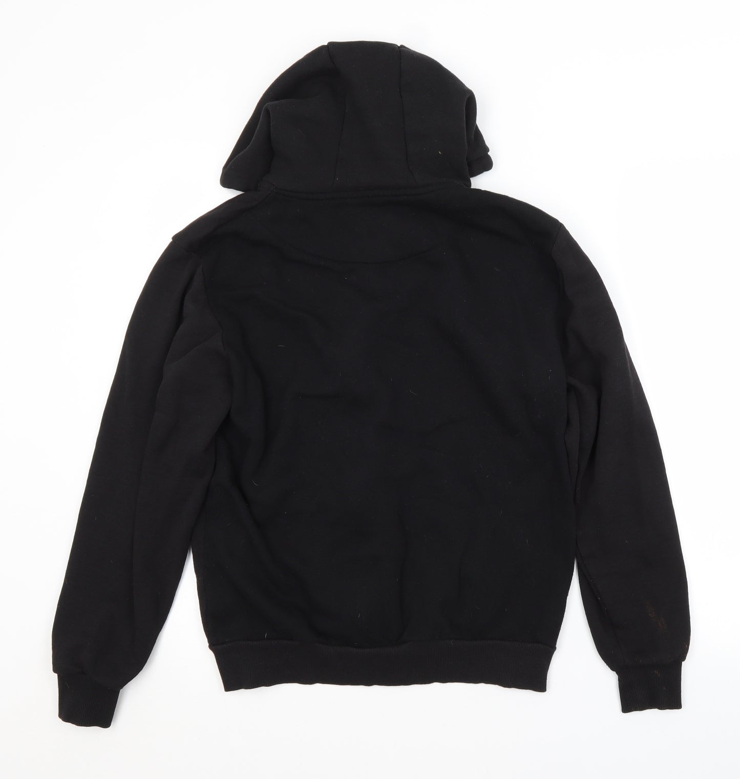 Cedar Wood State Mens Black   Full Zip Hoodie Size M