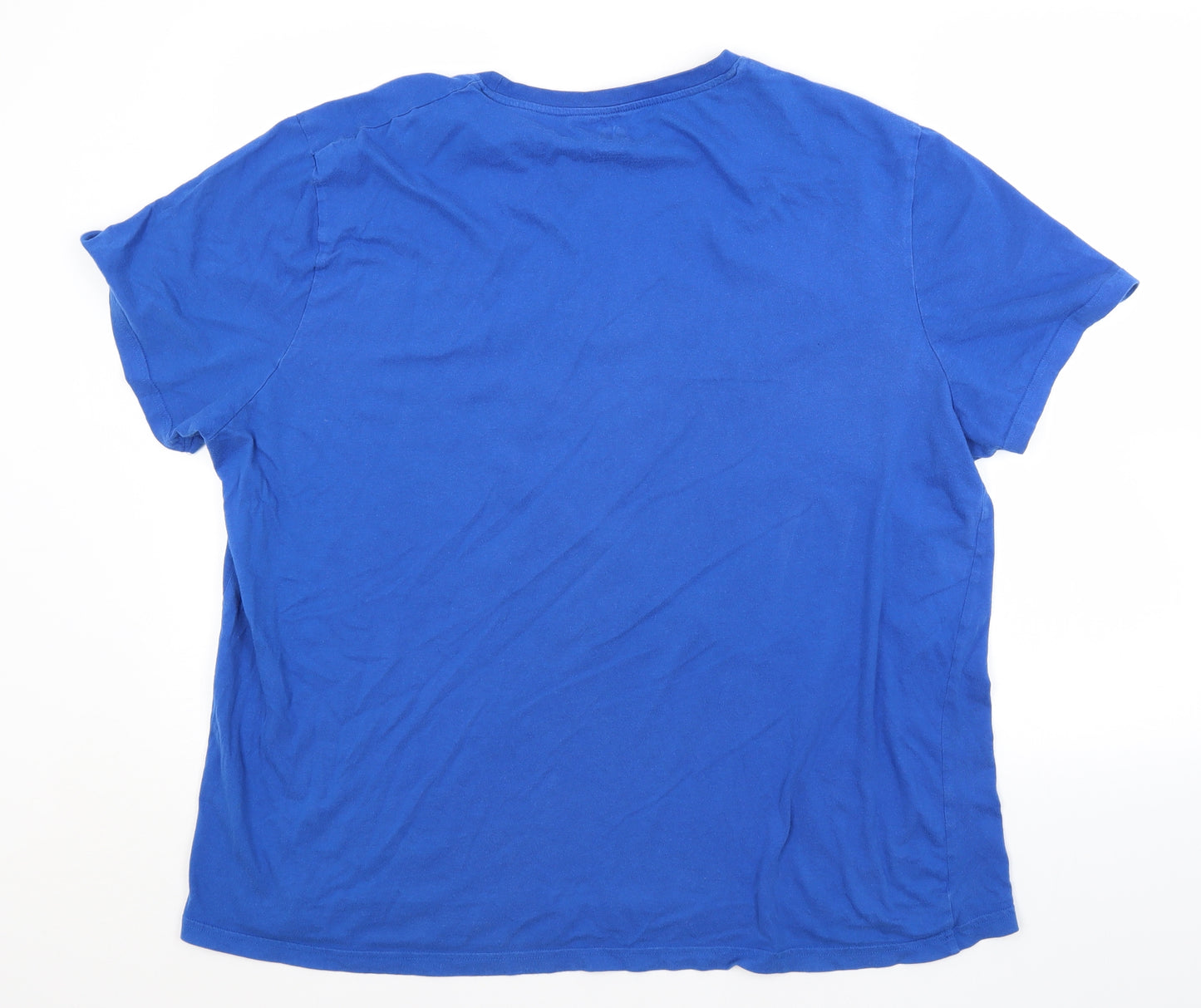 Preworn Mens Blue    Polo Size 2XL  - PLAYSTATION