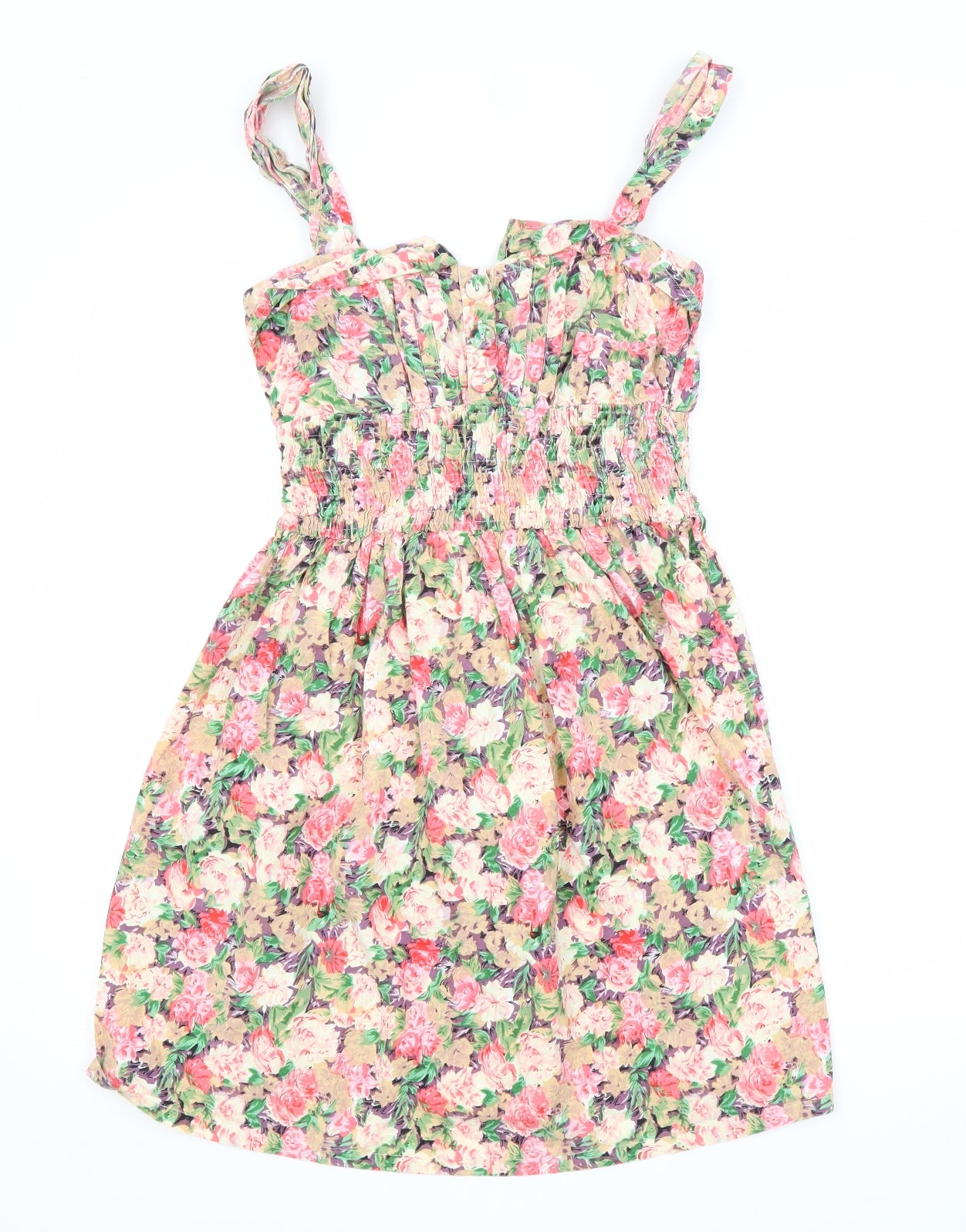 ASOS Womens Multicoloured Floral  A-Line  Size 10  - MATERNITY