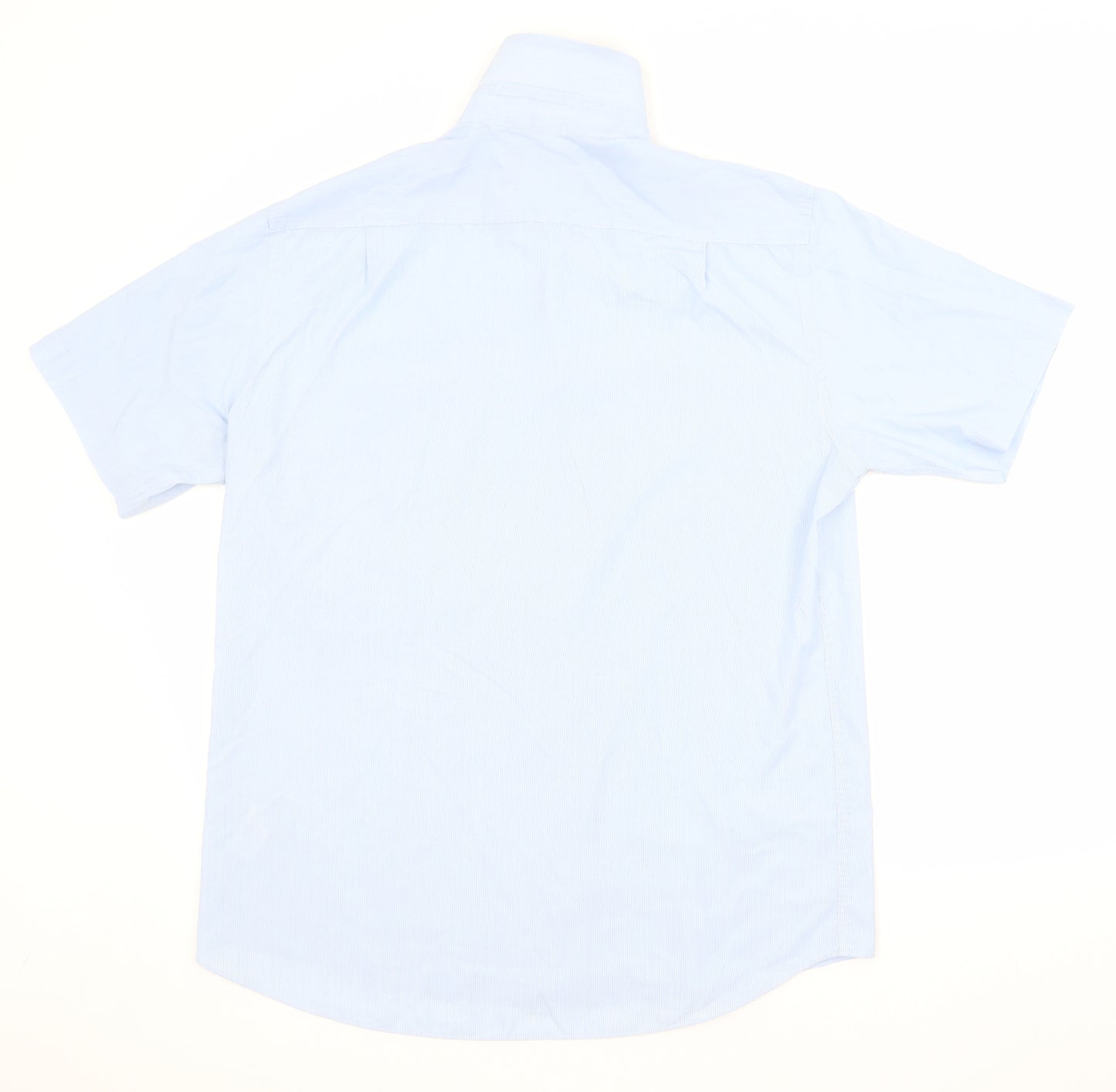 M&S Mens Blue    Dress Shirt Size 16