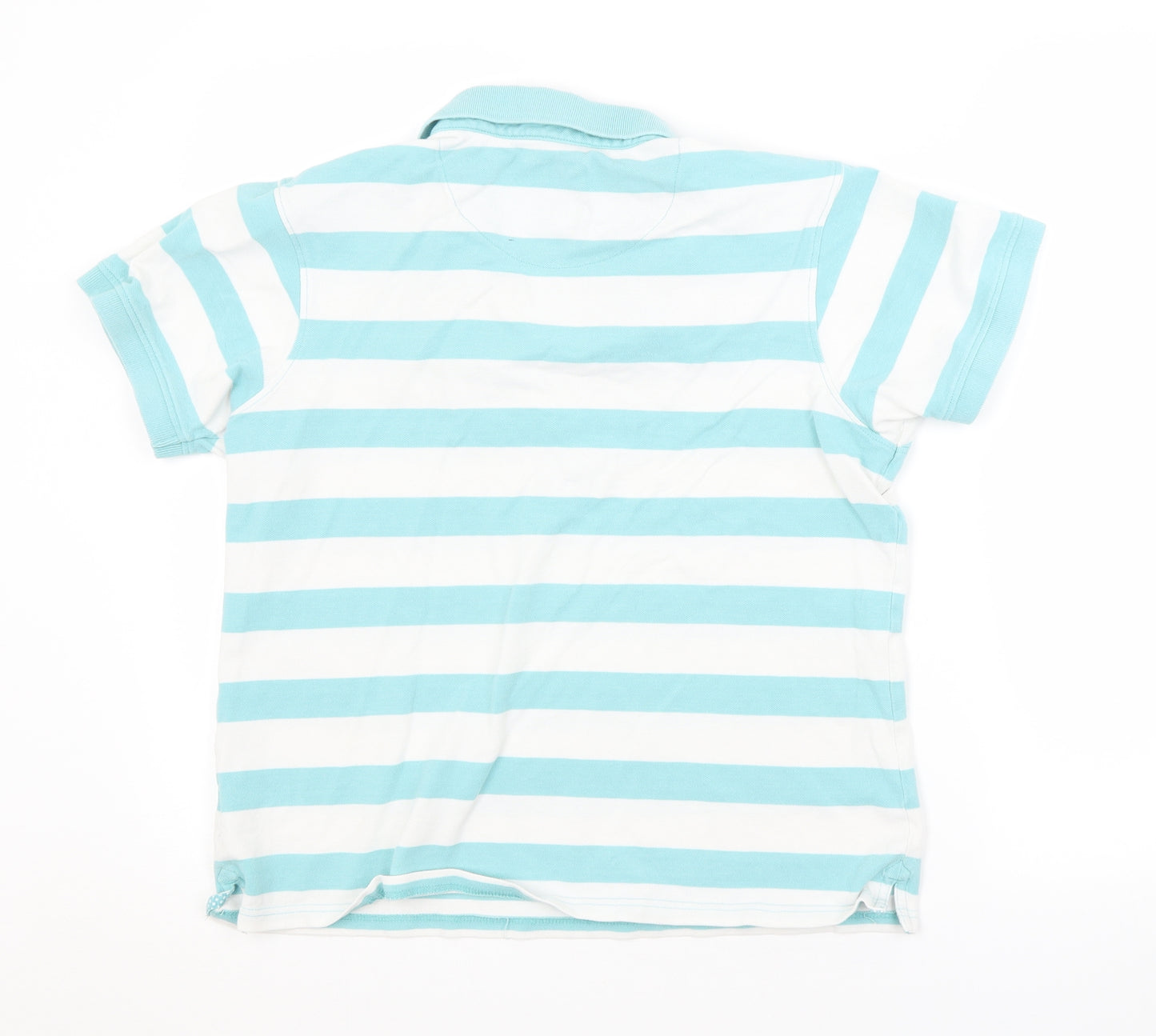Crew Clothing Womens Multicoloured Striped  Basic Polo Size 16