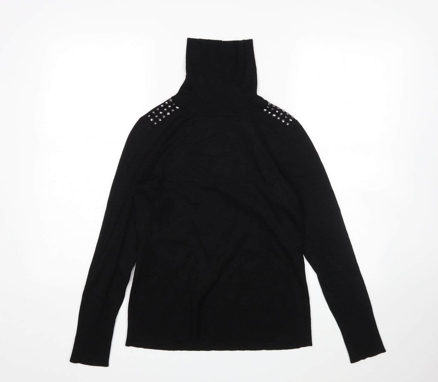 Retrology Womens Black   Pullover Jumper Size S