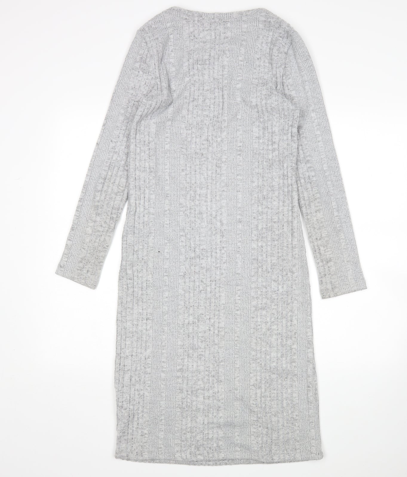 F&F Womens Grey   Jumper Dress  Size 10
